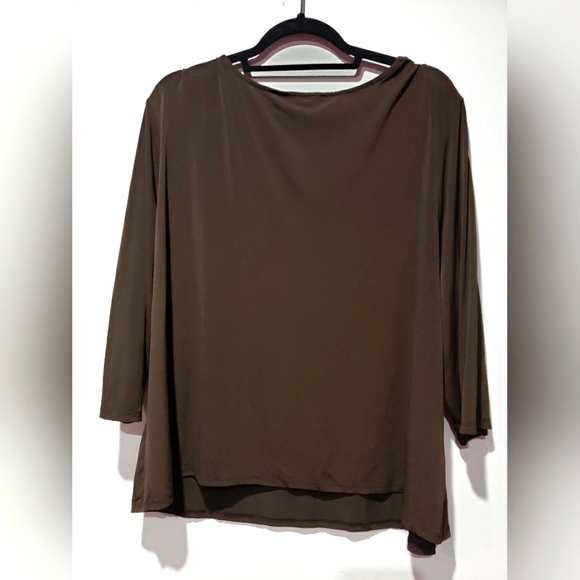 💲🖐🏾/GEORGE Brown matching Skirt & Top 22/24W - Picture 2 of 8